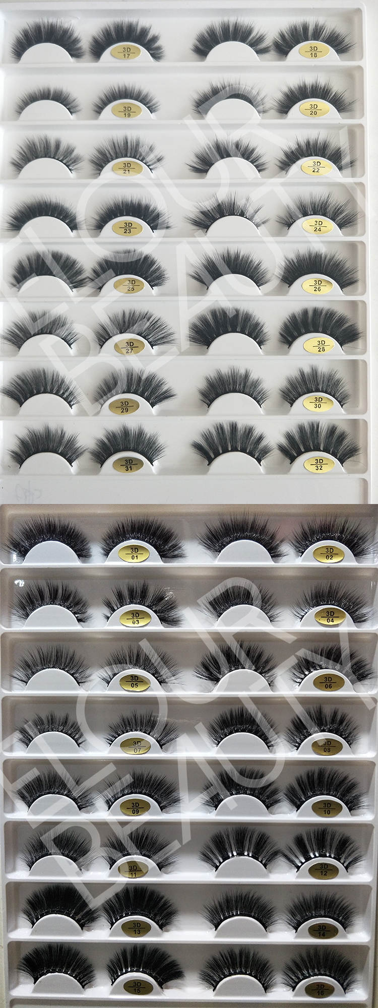 hundreds of 3d mink fur lashes wholesale.jpg